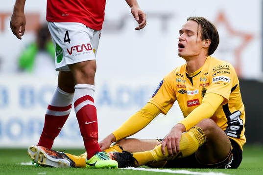 Elfsborgs Viktor Prodell deppar