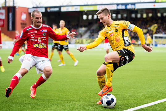 Elfsborgs Adam Lundqvist och Falkenbergs Christoffer