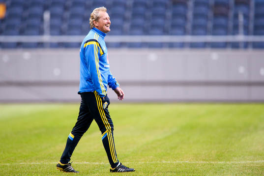 Förbundskapten Erik Hamrén