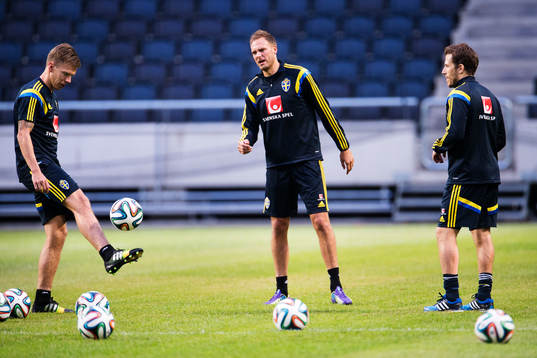 Pontus Wernbloom, Andreas Granqvist och Tobias Hysén