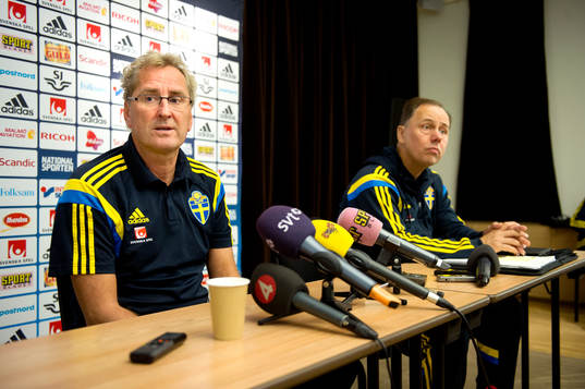 Sveriges förbundskapten Erik Hamrén