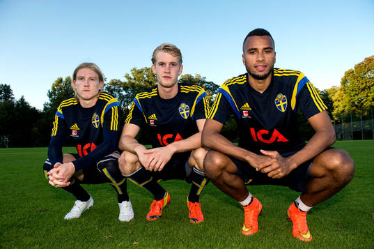 Malmö FFs trio i truppen, Simon Kroon, Filip Helander och