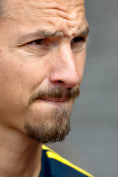 Sveriges Zlatan Ibrahimovic