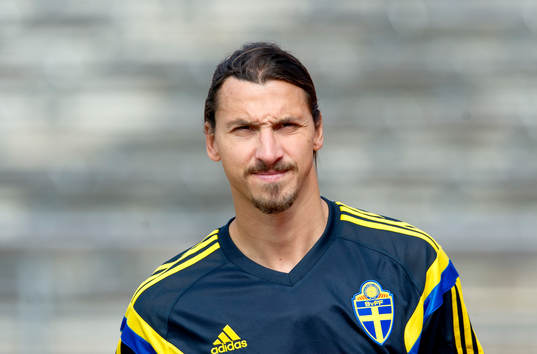 Sveriges Zlatan Ibrahimovic