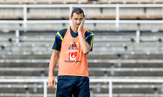 Sveriges Zlatan Ibrahimovic