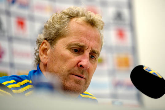Sveriges förbundskapten Erik Hamrén