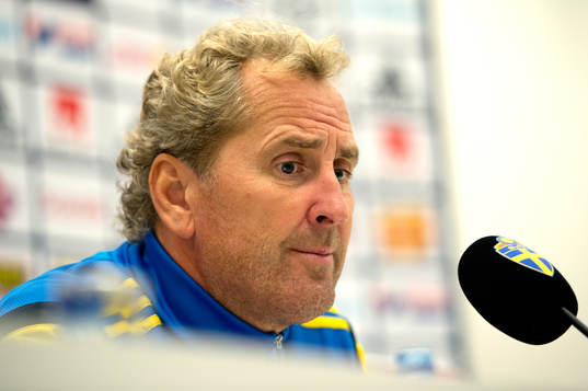 Sveriges förbundskapten Erik Hamrén