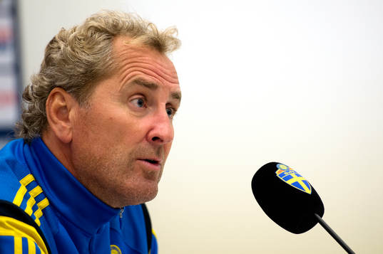 Sveriges förbundskapten Erik Hamrén