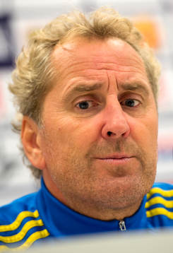 Sveriges förbundskapten Erik Hamrén