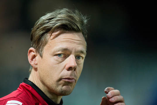 Rosengårds tränare Markus Tilly deppar