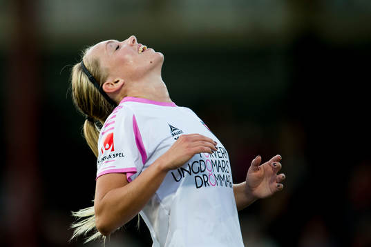 Rosengårds Elin Rubensson deppar