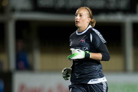 Rosengårds målvakt Kathrin Längert