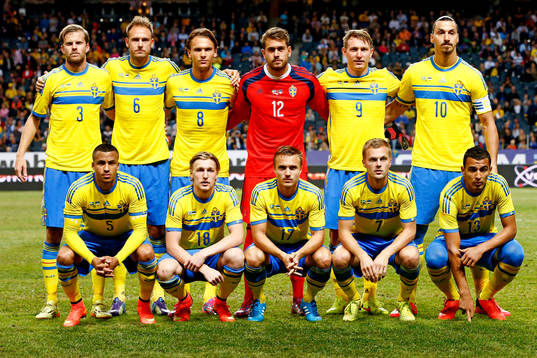 Mikael Antonsson, Andreas Granqvist , Albin Ekdal, målvakt