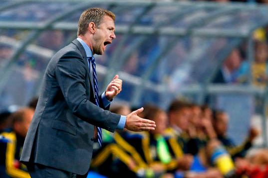 Estlands förbundskapten Magnus Pehrsson