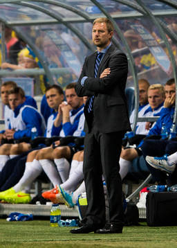 Estlands förbundskapten Magnus Pehrsson