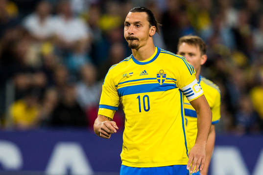 Sveriges Zlatan Ibrahimovic