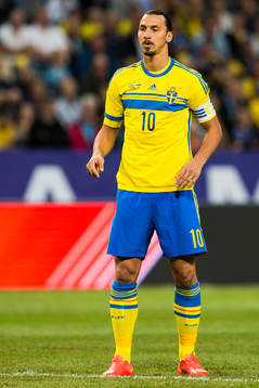 Sveriges Zlatan Ibrahimovic