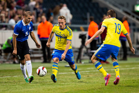 Estlands Ken Kallaste och Sveriges Pierre Bengtsson