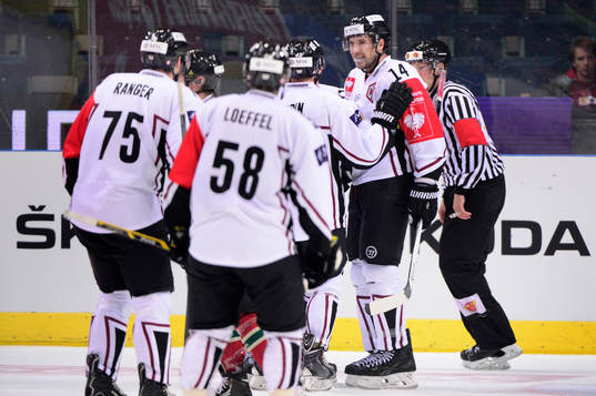 Genève Sevettes Taylor Pyatt firar