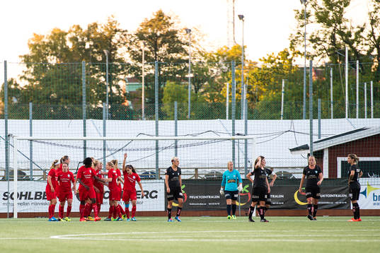 Eskilstunas Malin Diaz jublar