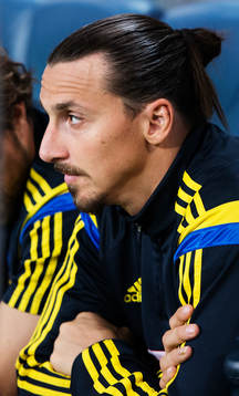Sveriges Zlatan Ibrahimovic