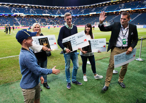 Emil Enhörning och Stefan Lövgren