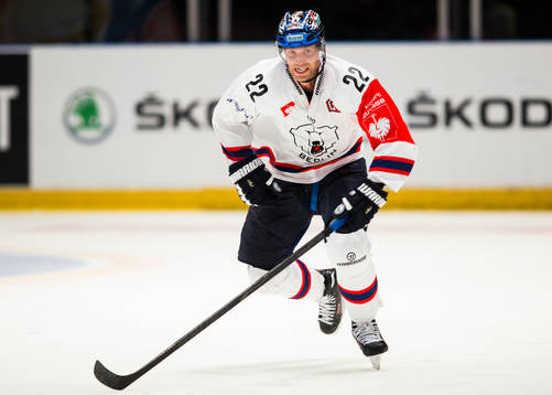 Eisbären Berlins Barry Tallackson