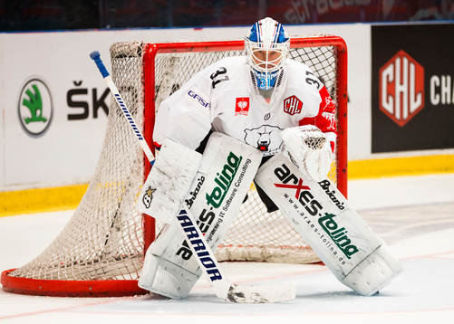 Eisbären Berlins målvakt Petri Vehanen