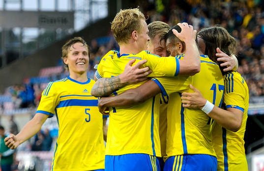 Sverige jublar