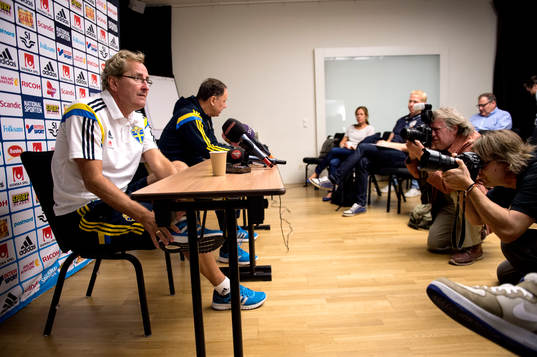 Sveriges förbundskapten Erik Hamrén