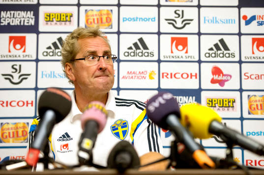 Sveriges förbundskapten Erik Hamrén