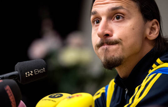 Sveriges Zlatan Ibrahimovic