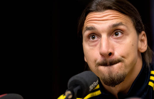 Sveriges Zlatan Ibrahimovic
