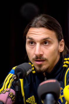 Sveriges Zlatan Ibrahimovic