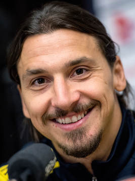 Sveriges Zlatan Ibrahimovic