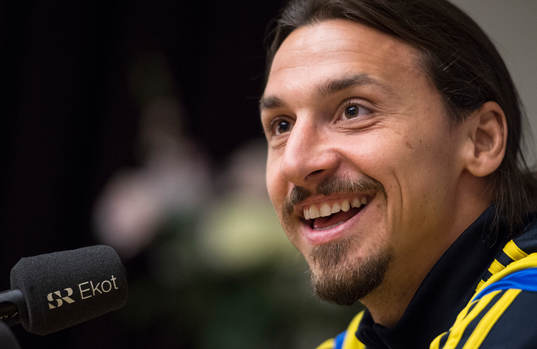 Sveriges Zlatan Ibrahimovic