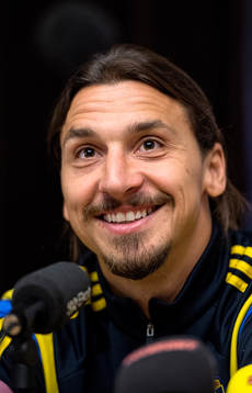 Sveriges Zlatan Ibrahimovic