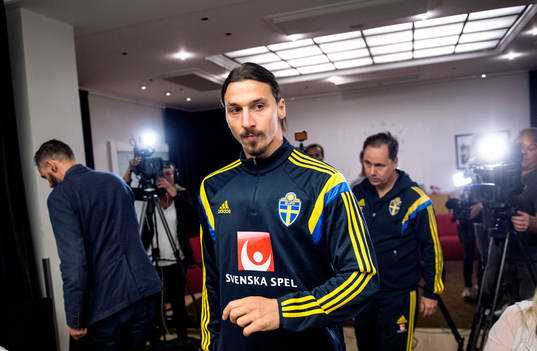 Sveriges Zlatan Ibrahimovic