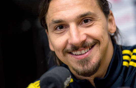 Sveriges Zlatan Ibrahimovic