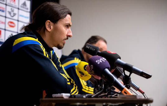 Sveriges Zlatan Ibrahimovic