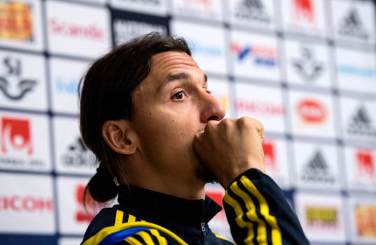 Sveriges Zlatan Ibrahimovic