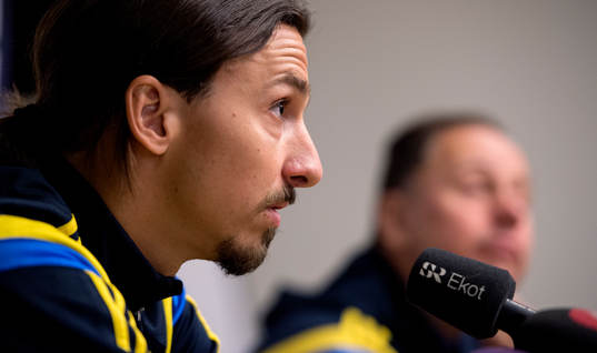 Sveriges Zlatan Ibrahimovic