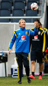 Förbundskapten Erik Hamrén