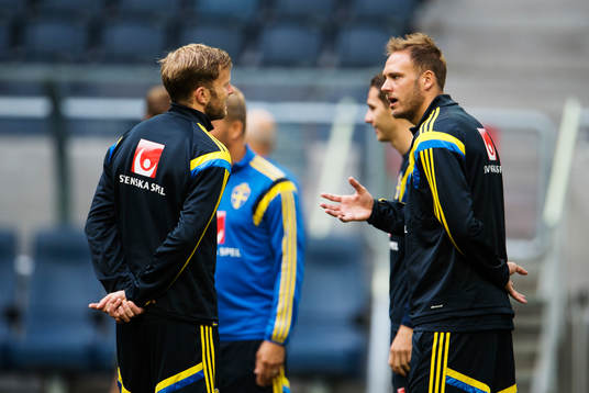 Mikael Antonsson och Andreas Granqvist i samtal