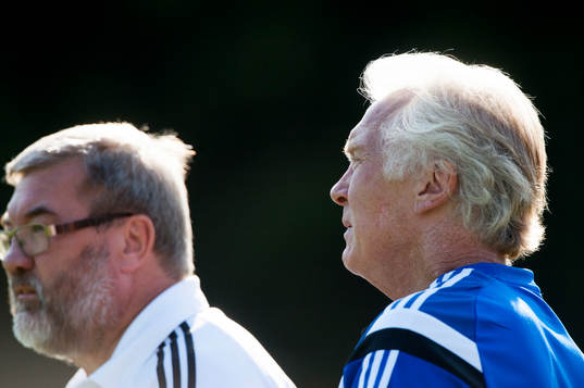 IFK Hässleholms tränare Patrik Lennartsson och Ingemar
