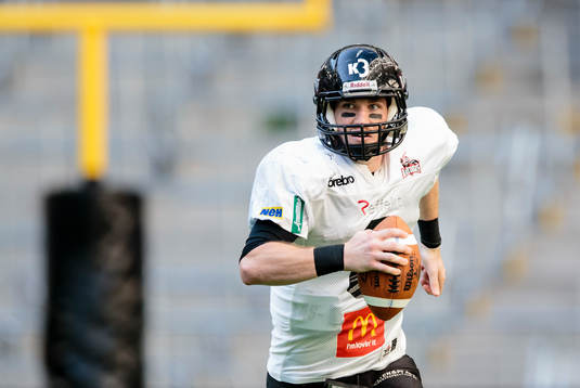 Örebro Black Knights quarterback Joe Clancy