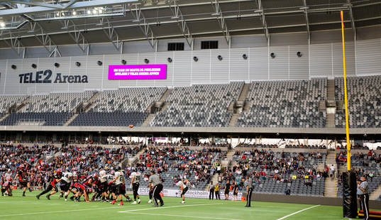Generell vy över Tele2 Arena