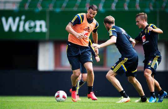 Zlatan Ibrahimovic utmanar Mikael Antonsson och Pierre