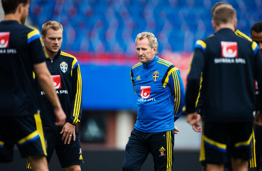 Förbundskapten Erik Hamrén