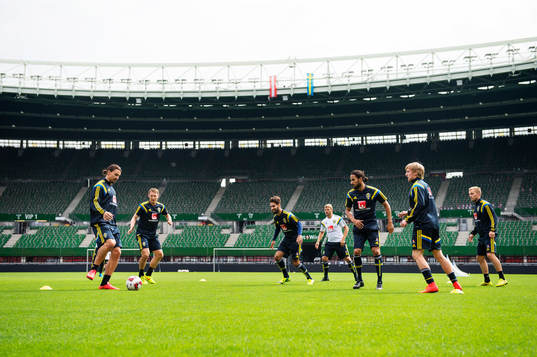 Zlatan Ibrahimovic, Kim Källström, Jimmy Durmaz, Marcus